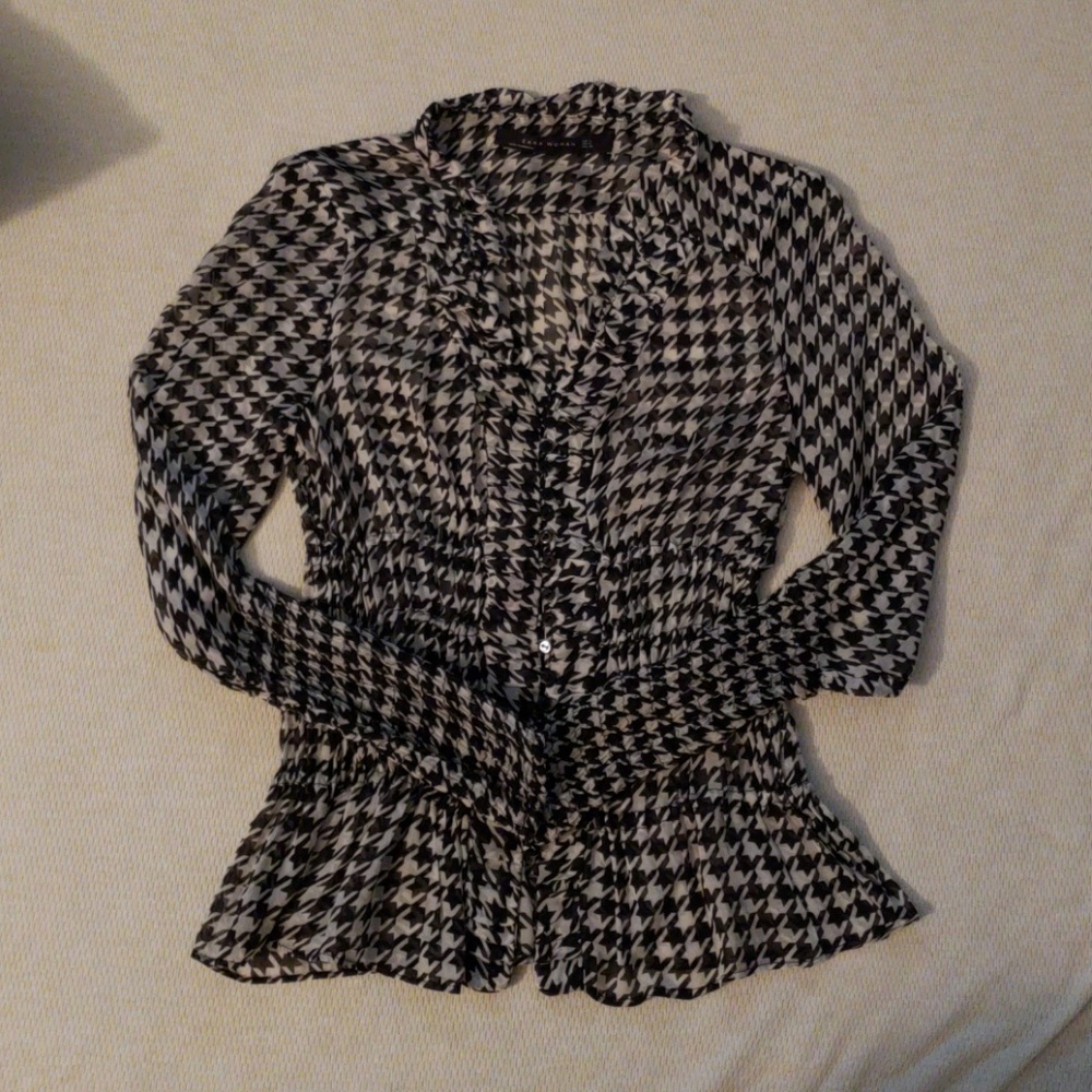 Gauze dress blouse